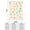 Happy Easter Day Eggs Throw Blanket, Cute Soft Ligtweight Fleece Blanket, Yellow Durable Cozy Anti-Pilling Flannel Blanket for Baby Kids Girls Gift Home Decor 40x50 inches